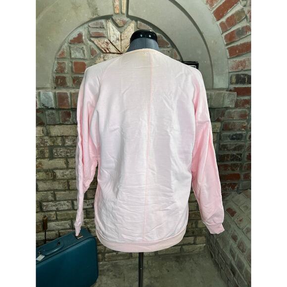 top knit 1980s pink cozy barbiecore balletcore - Picture 3 of 12